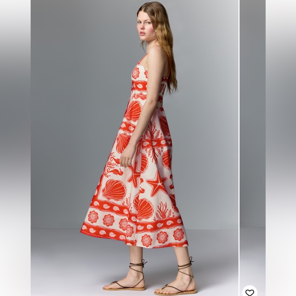 NWT spaghetti strap midi dress - Picture 3 of 9